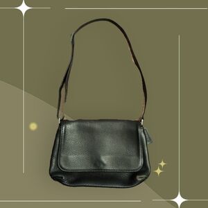 ✨ Vintage Coach Hudson Flap Pebble Leather Bag